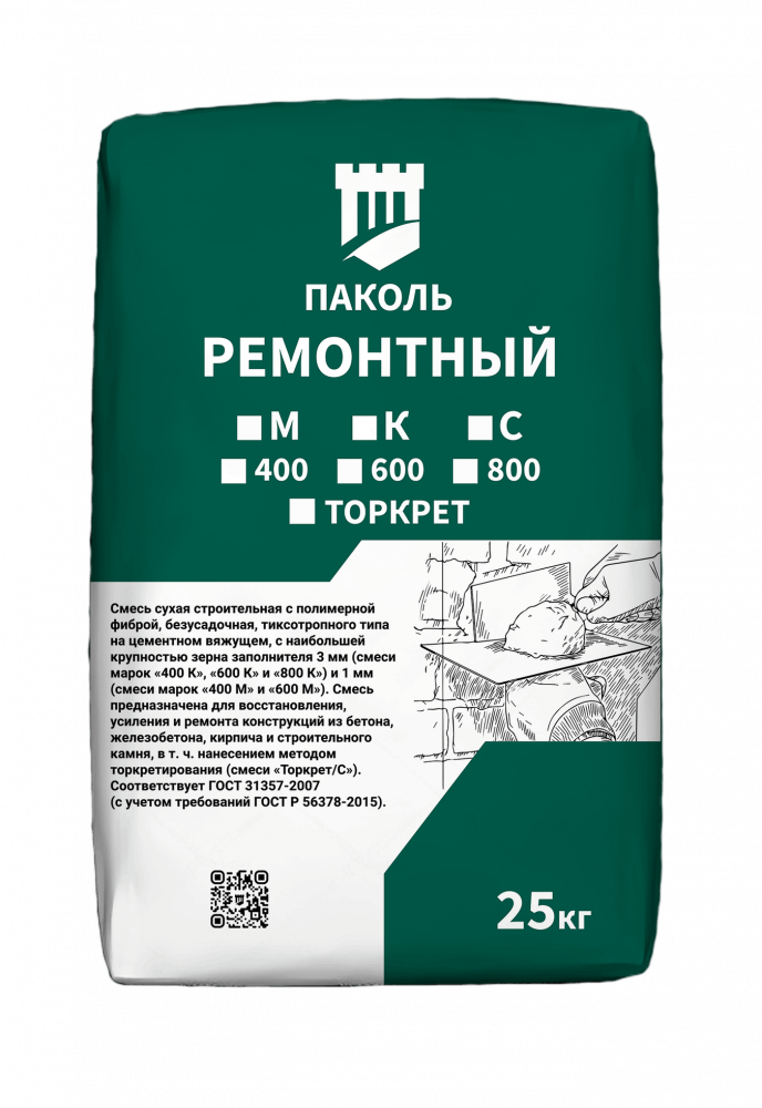 Паколь Ремонтный 400 М от компании «Астар-групп»